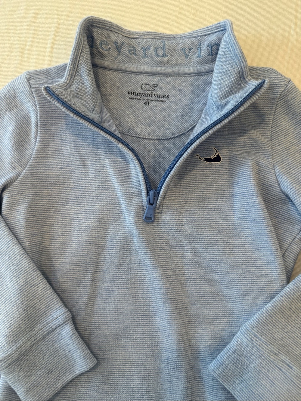 Vineyard Vines Nantucket Boys Saltwater Quarter-Zip Sweater